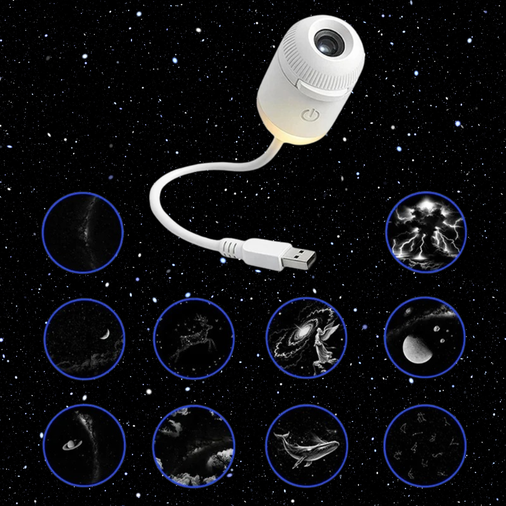 USB Galaxy Projector