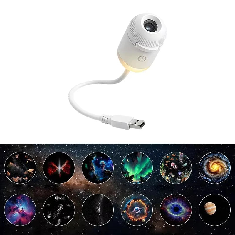 USB Galaxy Projector