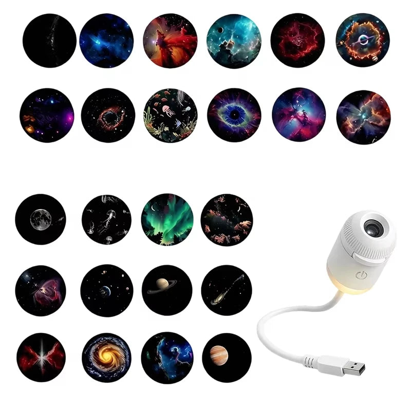 USB Galaxy Projector