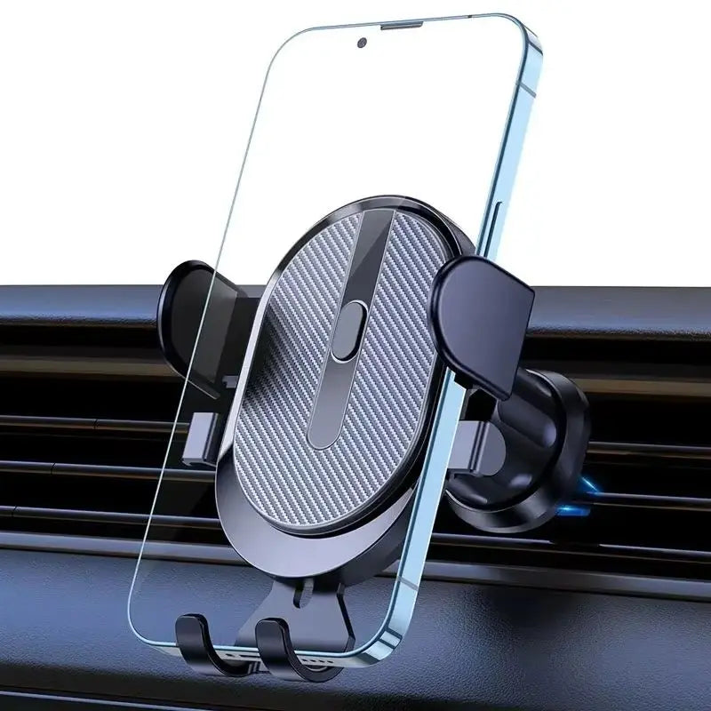 New Gravity Car Phone Holder Car Air Vent Hook Clip Mount Smartphone GPS Car Stand Bracket Support in Car 1PCS