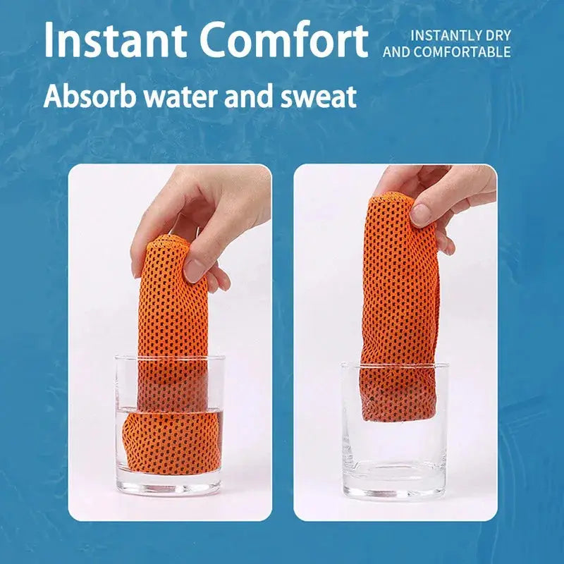 Microfiber Sports Towel – Quick Dry, Super Absorbent, Ultra Soft & Lightweight for Gym, Swimming, Yoga, Beach & Camping
