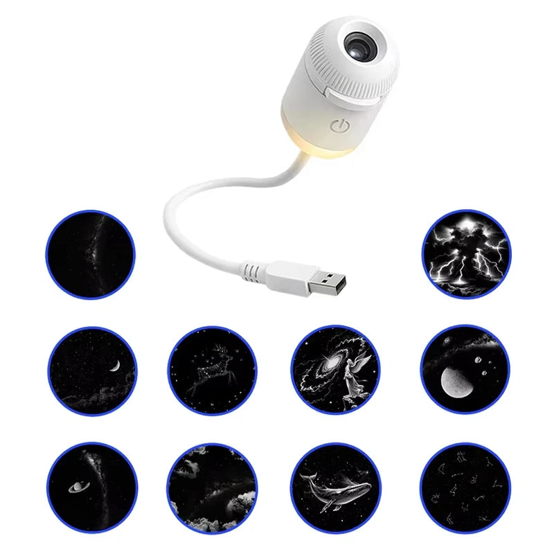 USB Galaxy Projector