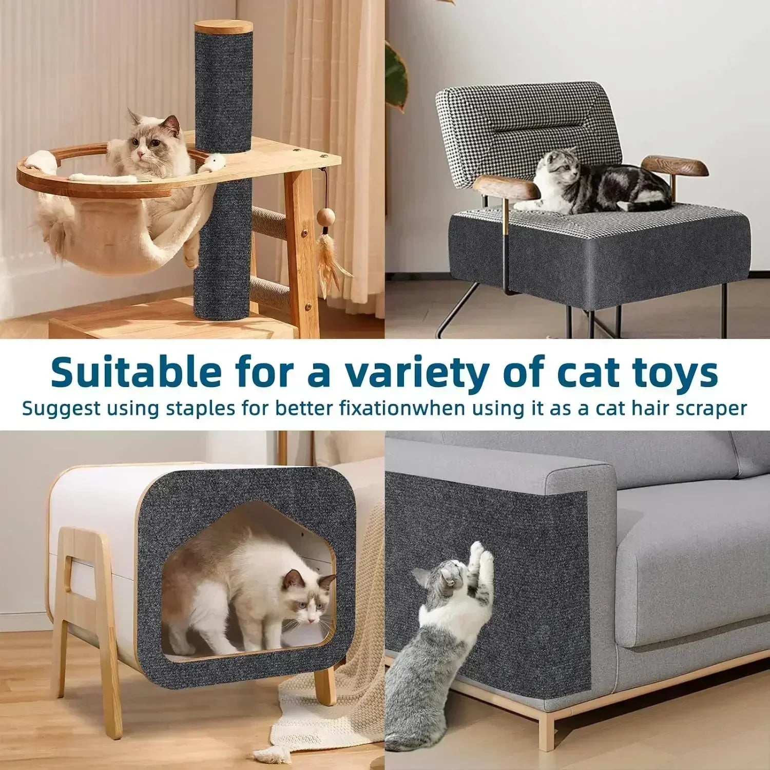 Pet Luxury Store™ - Multifunctional Cat Scratching Carpet
