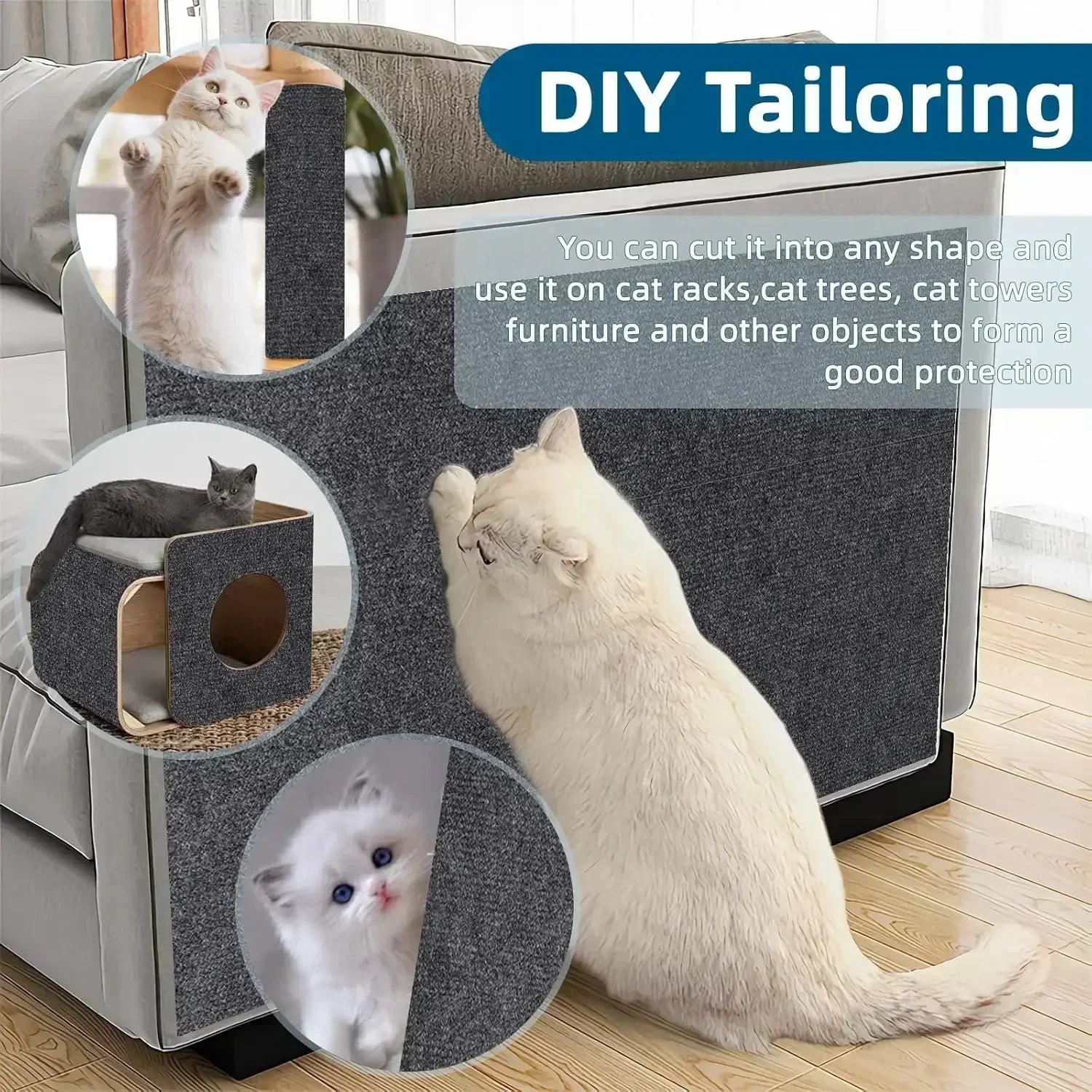 Pet Luxury Store™ - Multifunctional Cat Scratching Carpet